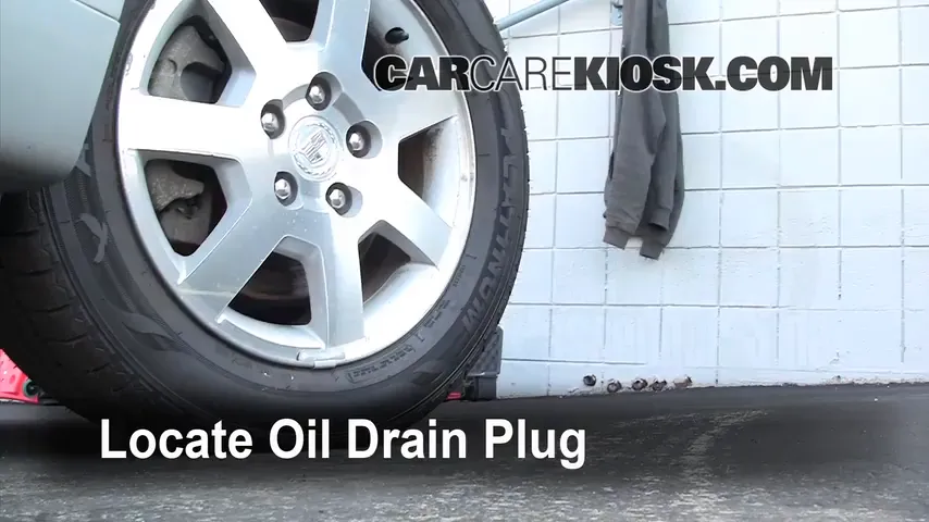 2006 Cadillac CTS 3.6L V6 Oil Change Oil and Oil Filter